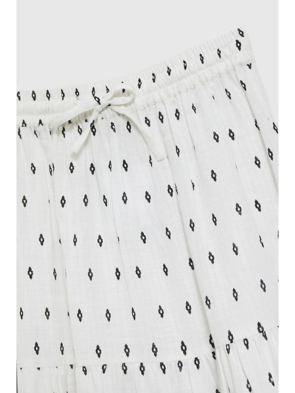 Moodo Dámska sukňa Moodo - biela