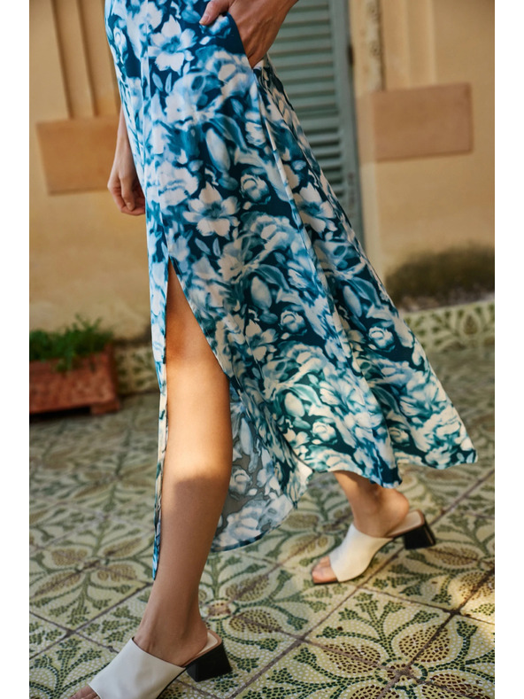 Moodo Dámska sukňa s rozparkom Moodo