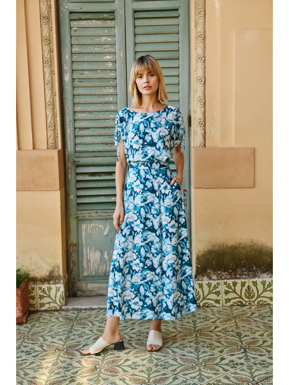 Moodo Dámska sukňa s rozparkom Moodo