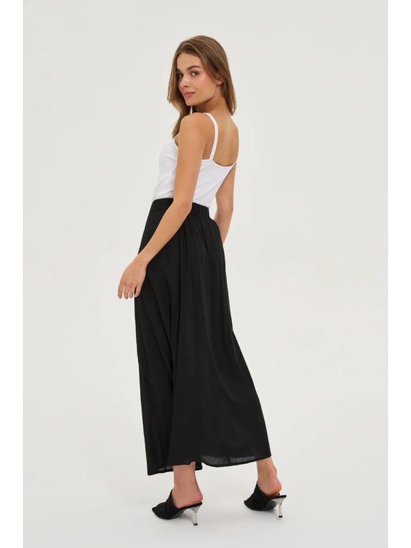 Moodo Dámska dlhá sukňa Moodo - čierna