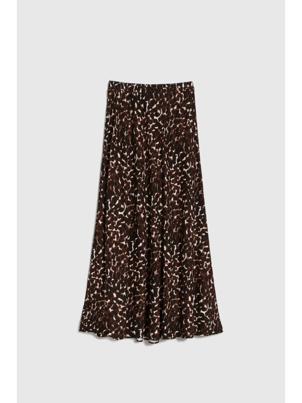 Moodo Dámska sukňa Moodo – hnedá