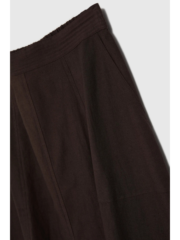 Moodo Dámska sukňa Moodo - hnedá