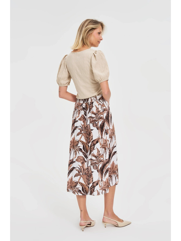 Moodo Dámska sukňa Moodo - hnedá