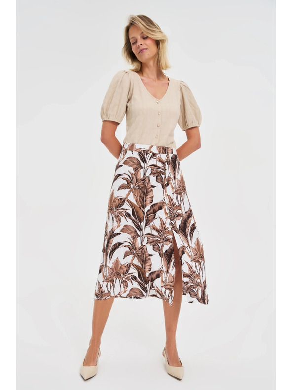 Moodo Dámska sukňa Moodo - hnedá