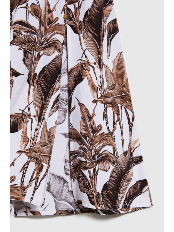 Moodo Dámska sukňa Moodo - hnedá