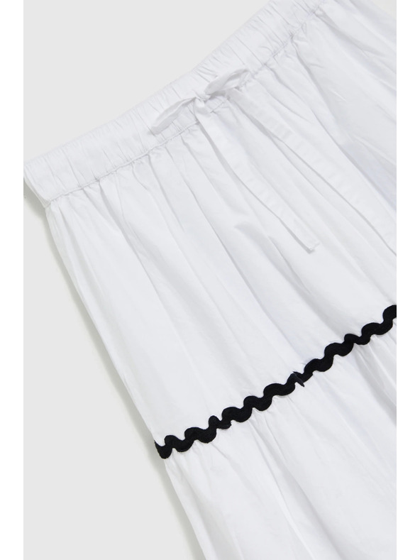 Moodo Dámska sukňa Moodo - biela