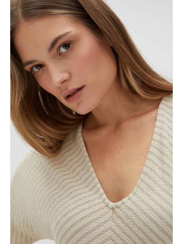 Moodo Dámske šaty Moodo - béžové