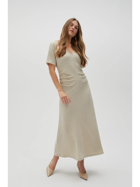 Moodo Dámske šaty Moodo - béžové