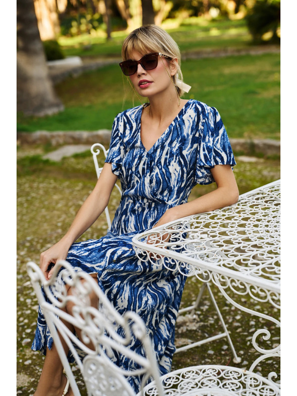 Moodo Dámske vzorované šaty Moodo