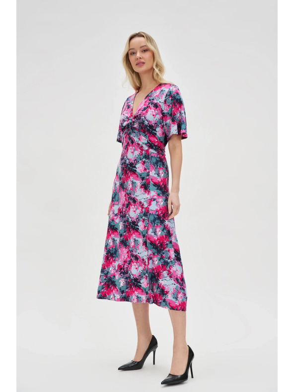 Moodo Dámske farebné šaty Moodo