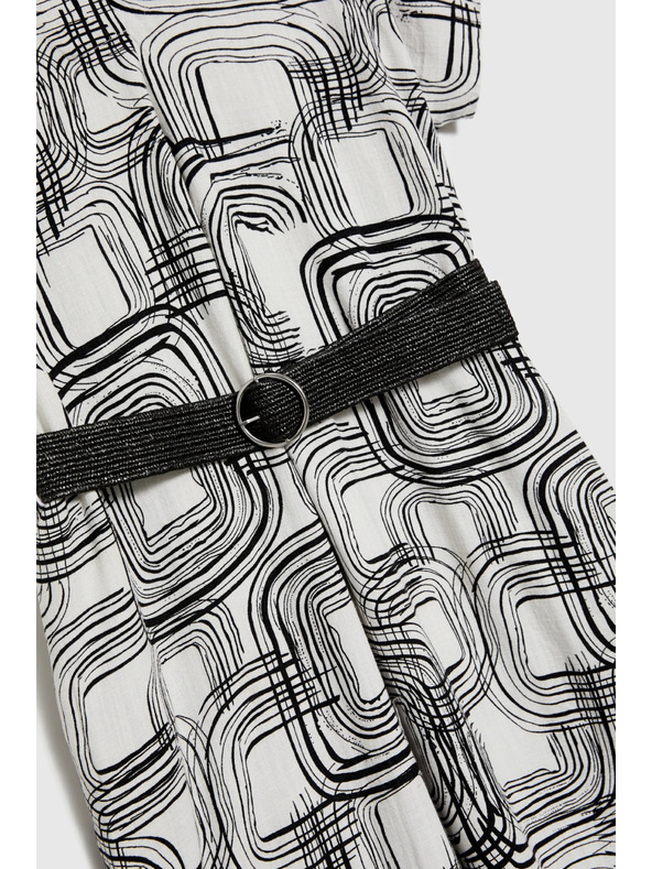 Moodo Dámske šaty Moodo s páskom