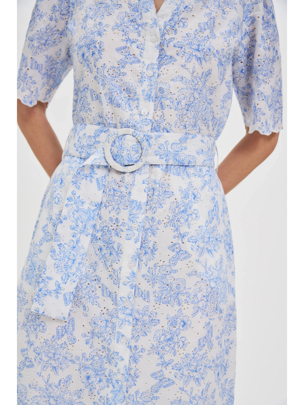 Moodo Dámske šaty Moodo - svetlomodré