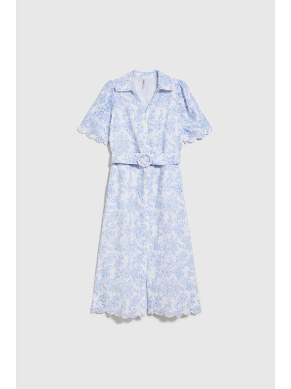 Moodo Dámske šaty Moodo - svetlomodré