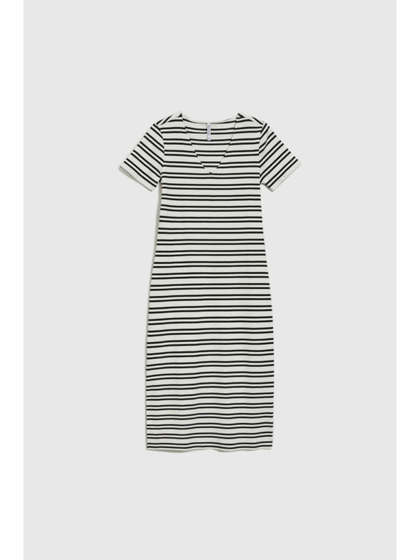 Moodo Dámske pruhované šaty Moodo