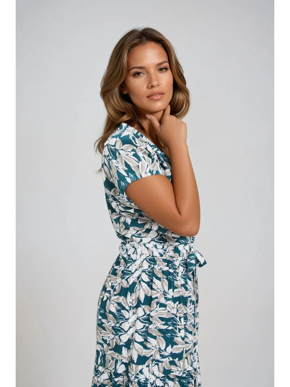 Moodo Dámske šaty na zaväzovanie