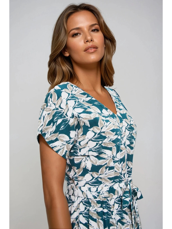 Moodo Dámske šaty na zaväzovanie