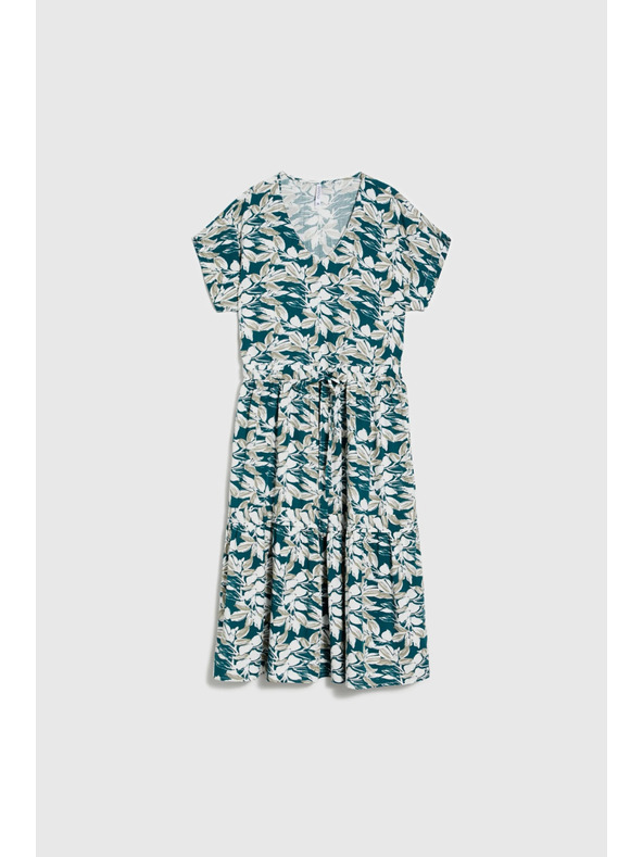 Moodo Dámske šaty na zaväzovanie