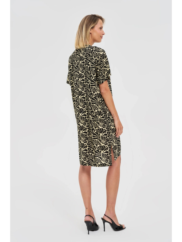 Moodo Dámske voľné vzorované šaty Moodo