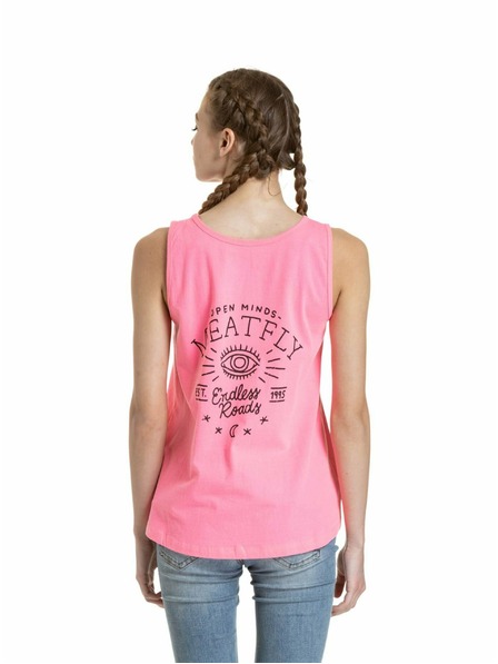 Meatfly Meatfly dámske tielko Hailey Neon Pink