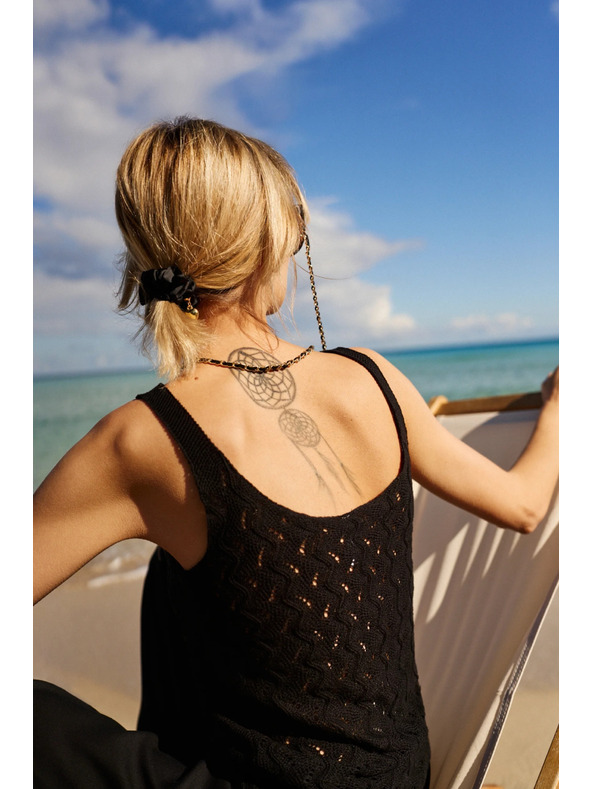 Moodo Dámske priesvitné tielko