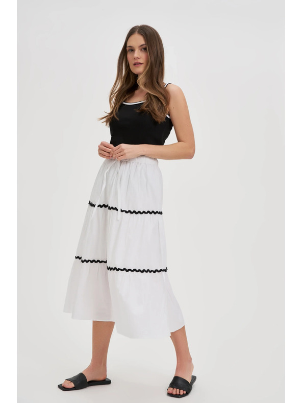 Moodo Dámske čierne tielko