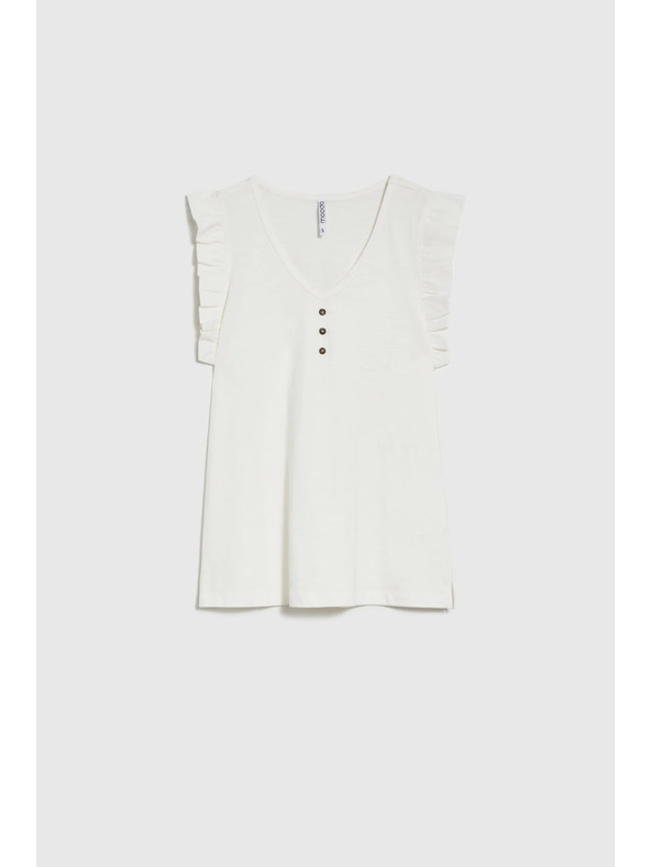 Moodo Dámske tričko Moodo - biele