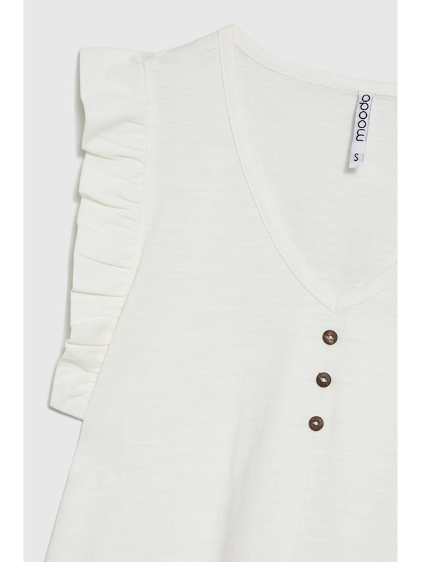 Moodo Dámske tričko Moodo - biele