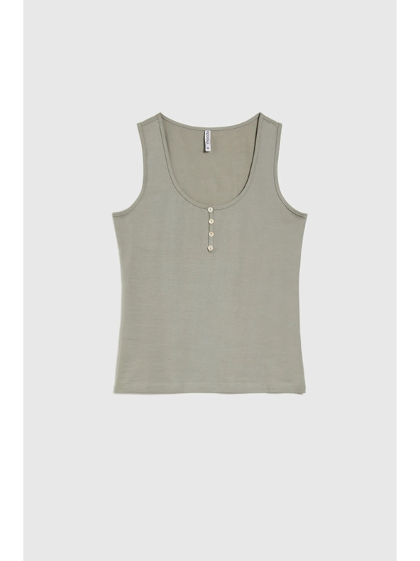 Moodo Dámske tielko Moodo – sivé