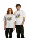 Meatfly Meatfly unisex tričko Carter 30 Groove White