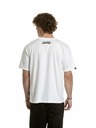 Meatfly Meatfly unisex tričko Carter 30 Groove White