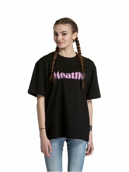 Meatfly Meatfly unisex tričko Domes Black Blured