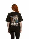 Meatfly Meatfly unisex tričko Carter 30 Fly Black