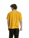 Meatfly Meatfly unisex tričko Domes Gold Bronze Blured | Hnedá