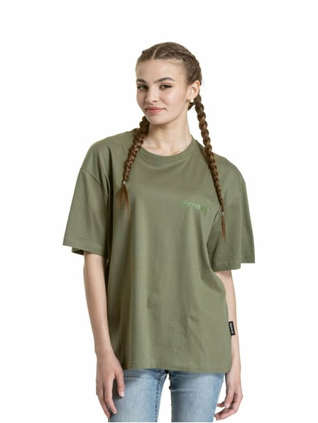 Meatfly Meatfly unisex tričko Minimal Olive