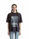 Meatfly Meatfly unisex tričko Junglist Green Yellow Leaf | Sivá