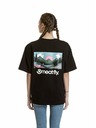 Meatfly Meatfly unisex tričko Cachuma Black Blured