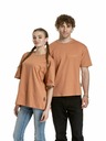 Meatfly Meatfly unisex tričko Minimal Cork | Hnedá