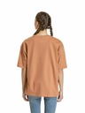 Meatfly Meatfly unisex tričko Minimal Cork | Hnedá