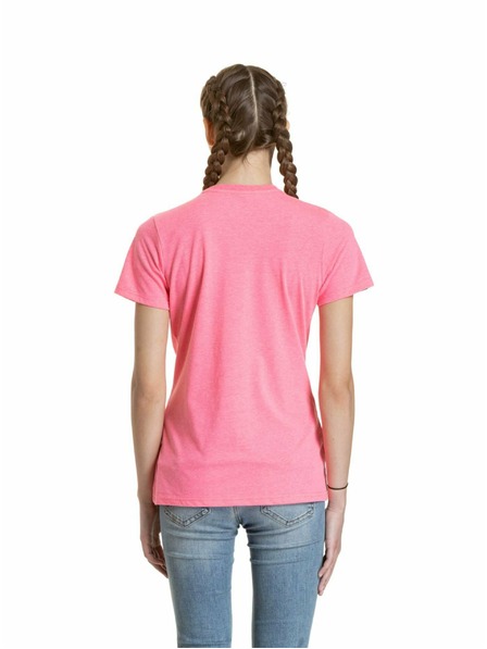 Meatfly Meatfly dámske tričko Ladies MF Logo Neon Pink