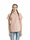 Meatfly Meatfly dámske tričko Ladies MF Logo Sepia Rose | Ružová