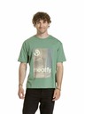 Meatfly Meatfly unisex tričko Junglist Grey Leaf | Šedá