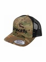 Meatfly Meatfly šiltovka MF Logo Trucker Black / Multicam | Čierna