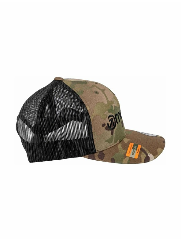 Meatfly Meatfly šiltovka MF Logo Trucker Black / Multicam | Čierna