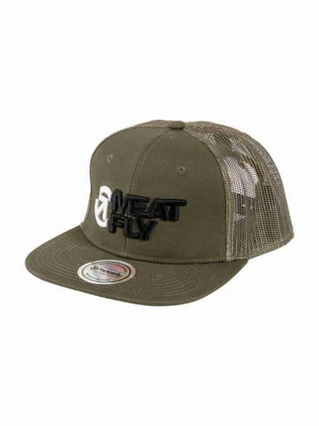 Meatfly Meatfly šiltovka Mateo Trucker Olive / Black Revital | Čierna | Veľkosť