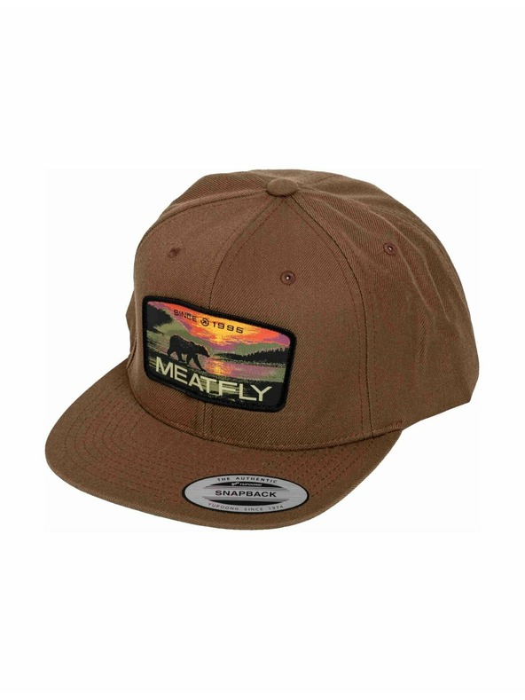 Meatfly Meatfly šiltovka Hornet Snapback Red Alaska / Tan | Hnedá