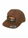 Meatfly Meatfly šiltovka Hornet Snapback Red Alaska / Tan | Hnedá