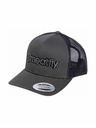 Meatfly Meatfly šiltovka MF Logo Trucker Black / Grey / Dark Grey | Čierna