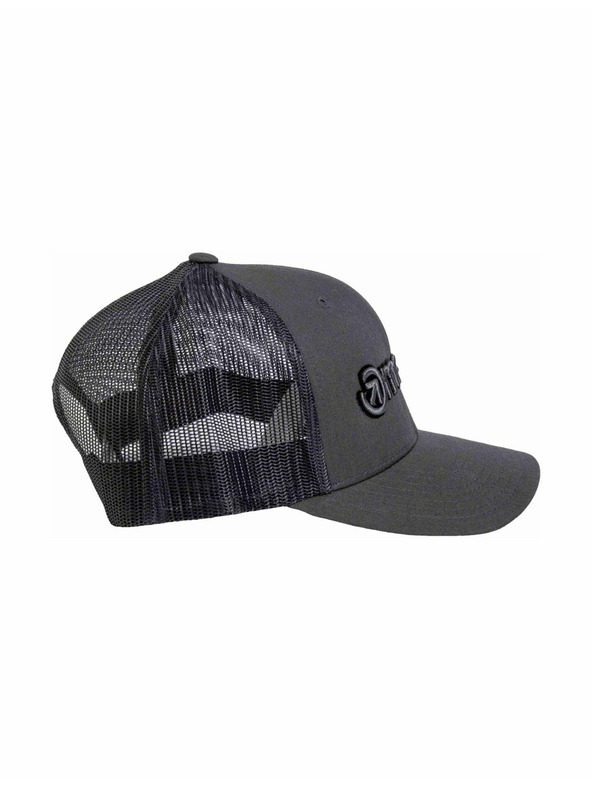 Meatfly Meatfly šiltovka MF Logo Trucker Black / Grey / Dark Grey | Čierna