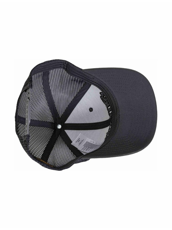 Meatfly Meatfly šiltovka MF Logo Trucker Black / Grey / Dark Grey | Čierna