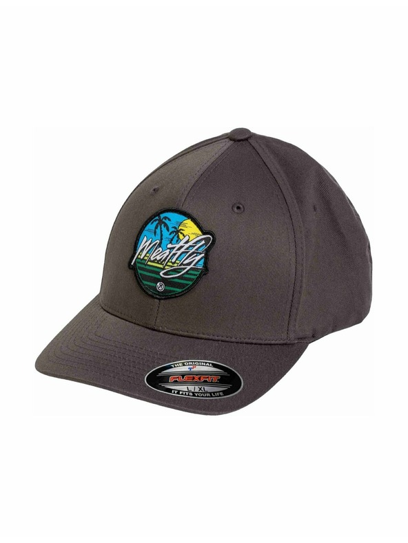 Meatfly Meatfly šiltovka Raptor Flexfit Beach / Dark Grey | Sivá